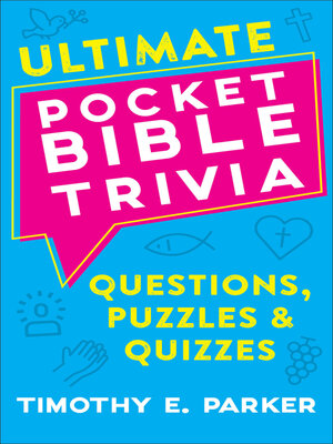cover image of Ultimate Pocket Bible Trivia